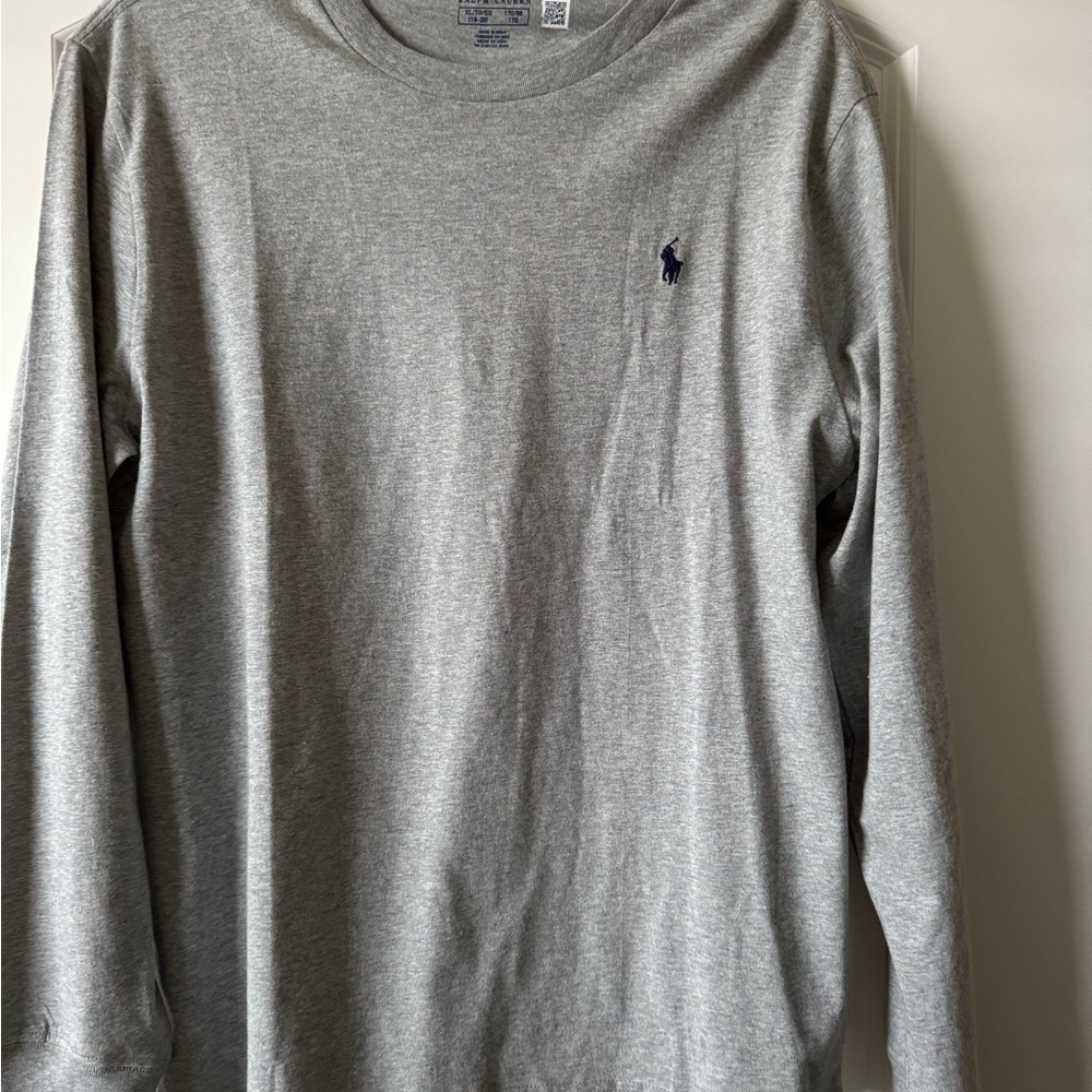 Polo Ralph Lauren Gray Long Sleeve Shirt